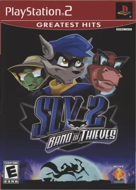 Sly 2 - Band of Thieves box cover front